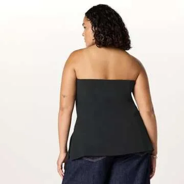 The Drop Women's Stowe Woven Strapless Tunic