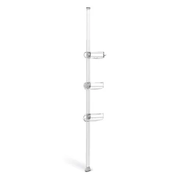 SimpleHuman Shower Caddy - Rust Proof Pole Storage Solution