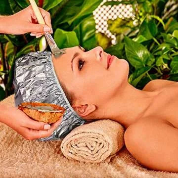 12 Deep Conditioning Aluminum Foil Hair Caps for All