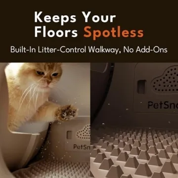 PetSnowy Snow+ Automatic Cat Litter Box with Mini Mesh