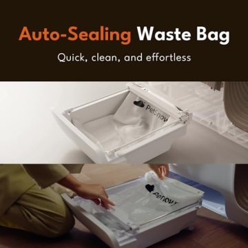 PetSnowy Snow+ Automatic Cat Litter Box with Mini Mesh