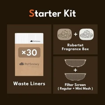 PetSnowy Snow+ Automatic Cat Litter Box with Mini Mesh