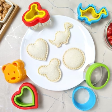 Sliafwh Sandwich Cutter - Fun Shapes for Kids' Lunches!