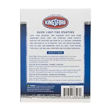 Kingsford Quick Light Fire Starters for Easy Grilling