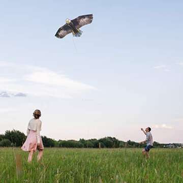 JEKOSEN Huge Bald Eagle Kite for All Ages