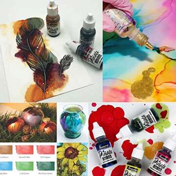 Jacquard Piñata Alcohol Inks - Premium Bundle for Crafters