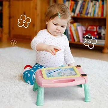 Matesy Magnetic Drawing Board for Kids Age 1-3