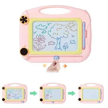 Matesy Magnetic Drawing Board for Kids Age 1-3