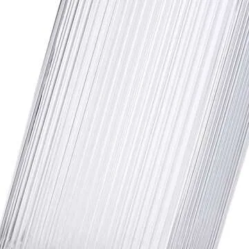 Diamond Star Decorative Vase Heart Shaped Glass Flower Vase for Home Wedding Table Centerpieces (Clear)