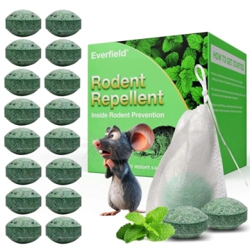24 Pcs Mouse Rodent Repellent Safe for Pets