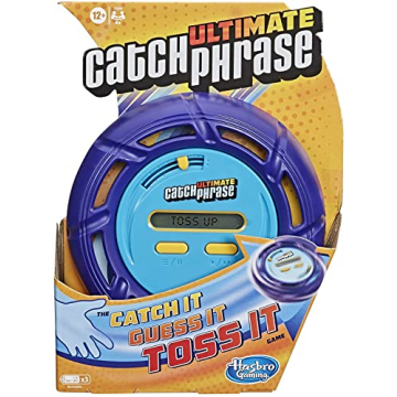 Hasbro Gaming Ultimate Catch Phrase Electronic Party Game for Ages 12 and Up, Blue