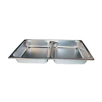 Winco SPFD2 2-1/2-Inch Divider Food Pan, Full Size