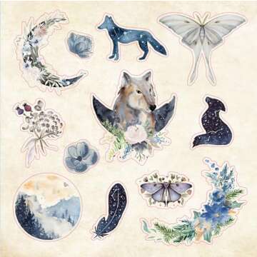 Celestial Wonders Sticker Book (over 900 stickers!)