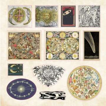 Celestial Wonders Sticker Book (over 900 stickers!)