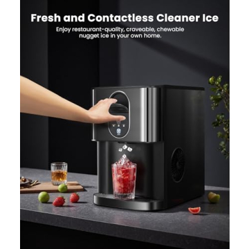 Nugget Ice Maker – Self-Cleaning Soft Ice Machine