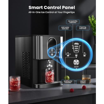 Nugget Ice Maker – Self-Cleaning Soft Ice Machine