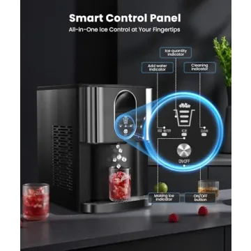 Nugget Ice Maker – Self-Cleaning Soft Ice Machine