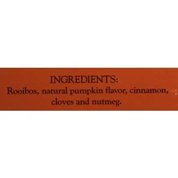 Harney & Sons Pumpkin Spice Rooibos Tea 20 ct Sachet Tin