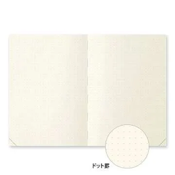 DESIGNPHIL Midori 15264006 Notebook, MD Notebook, Journal A5, 1 Page Per Day, Dot Square