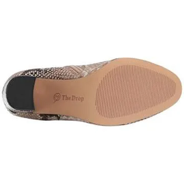 The Drop Bayonne Fashion Boot - Tan Snake Style