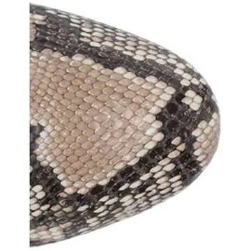 The Drop Bayonne Fashion Boot - Tan Snake Style