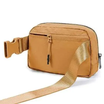 Versatile ODODOS Mini Belt Bag with Adjustable Strap