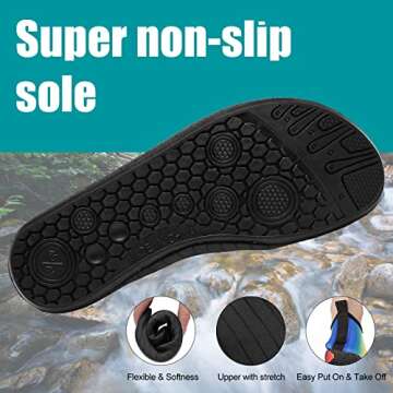Unisex Water Shoes Quick-Drying Aqua Shoes Summer Outdoor Swimming Slipper On Surf Beach Water Shoes...