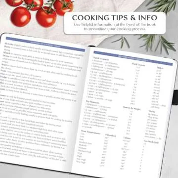 Legend Recipe Book – Blank Family Cookbook to Write In Your Own Recipes – Empty Cooking Journal – Personalized Cooking Notebook, Hardcover, A5, 58 Recipes In Total (Black)