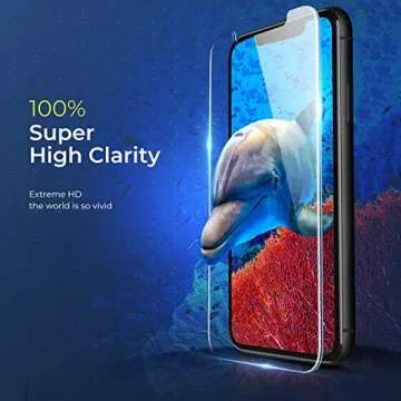ORIbox Tempered Glass Screen Protector for iPhone 11 Pro Max