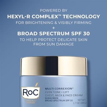 RoC Moisturizer Cream with SPF 30 for Youthful Skin