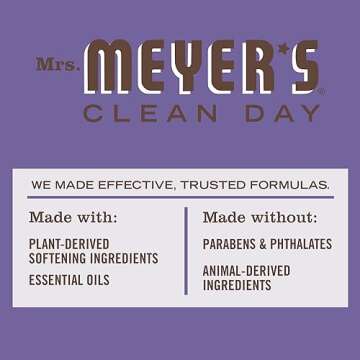 MRS. MEYER'S Compassion Flower Dryer Sheets, 80 Count