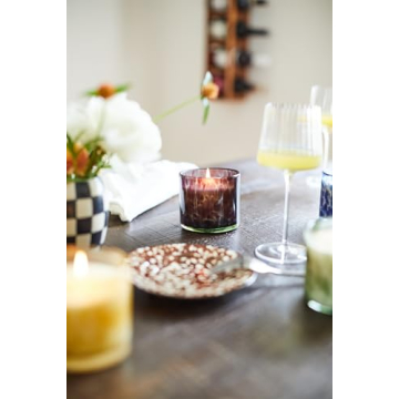 Paddywax Artisan Blown Glass Scented Luxe Candle 8-Ounce