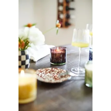 Paddywax Artisan Blown Glass Scented Luxe Candle 8-Ounce