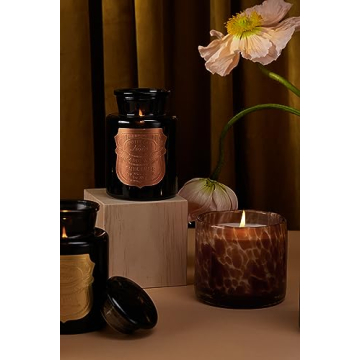 Paddywax Artisan Blown Glass Scented Luxe Candle 8-Ounce