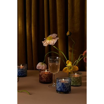 Paddywax Artisan Blown Glass Scented Luxe Candle 8-Ounce