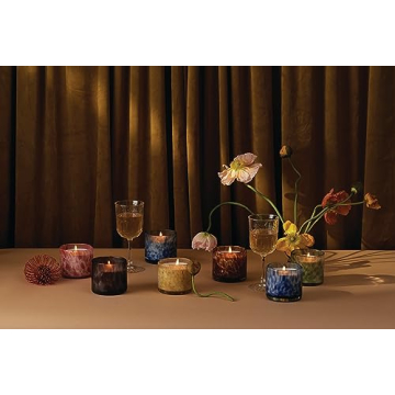 Paddywax Artisan Blown Glass Scented Luxe Candle 8-Ounce