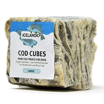 Icelandic+ Large Cod Skin Dog Treats for Healthy Pets
