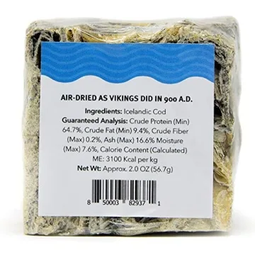 Icelandic+ Large Cod Skin Dog Treats for Healthy Pets