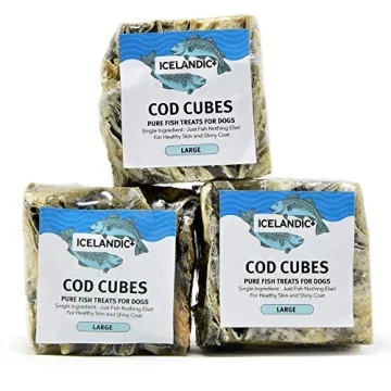 Icelandic+ Large Cod Skin Dog Treats for Healthy Pets