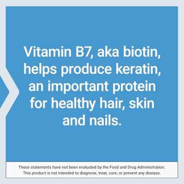 Life Extension Biotin 600 mcg Vitamin B7 Support Supplement for Beautiful Hair, Nails & Beyond – Gluten-Free, Non-GMO - 100 Capsules