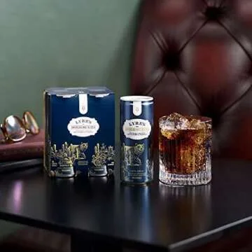 Lyre's Non-Alcoholic Spirits - American Malt & Cola Ready To Drink Cocktails - Pack of 12 (3 Packs of 4 X 8.5 Fl Oz)