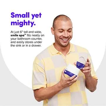 SmileDirectClub Smile Spa Ultrasonic and UV Cleaning Machine for Alingers, Retainers, Toothbrush Heads, and More