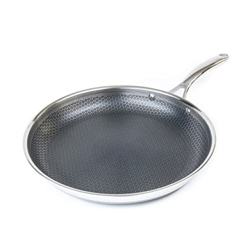 HexClad 12-Inch Nonstick Frying Pan for All Cooktops