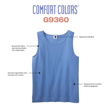 Comfort Colors Grey Tank Top - Ultimate Comfort & Style