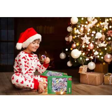 Fruidles Christmas Candy Canes Mini's Suckers, Multicolored Fruity Flavor, Individually Wrapped, 2" Inch, Net WT 4.42oz (125g) (25-Pack)