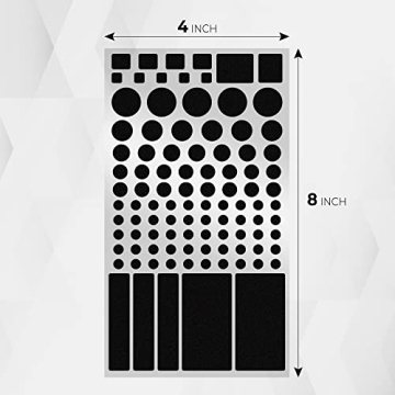 FLANCCI LED Light Blocking Stickers - 2 Sheets Dimming Filters