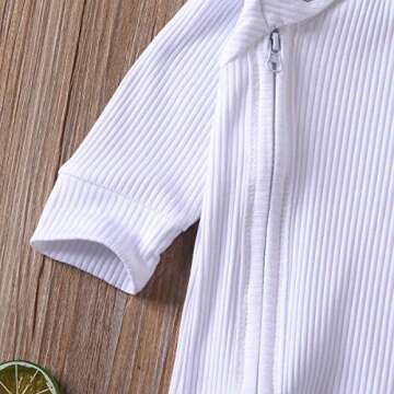 Baby Girl Boy Romper Bodysuit Solid Plain One Piece Jumpsuits Sleeveless One Piece Baby Clothes Outfits Summer