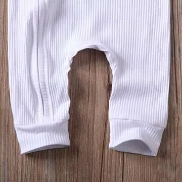 Baby Girl Boy Romper Bodysuit Solid Plain One Piece Jumpsuits Sleeveless One Piece Baby Clothes Outfits Summer