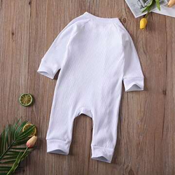 Baby Girl Boy Romper Bodysuit Solid Plain One Piece Jumpsuits Sleeveless One Piece Baby Clothes Outfits Summer