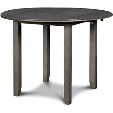 Gia Drop Leaf Dining Table & Chairs - Elegant Dining Set